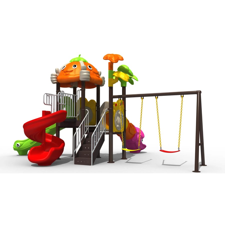 Bộ cầu trượt liên hoàn mẫu G104