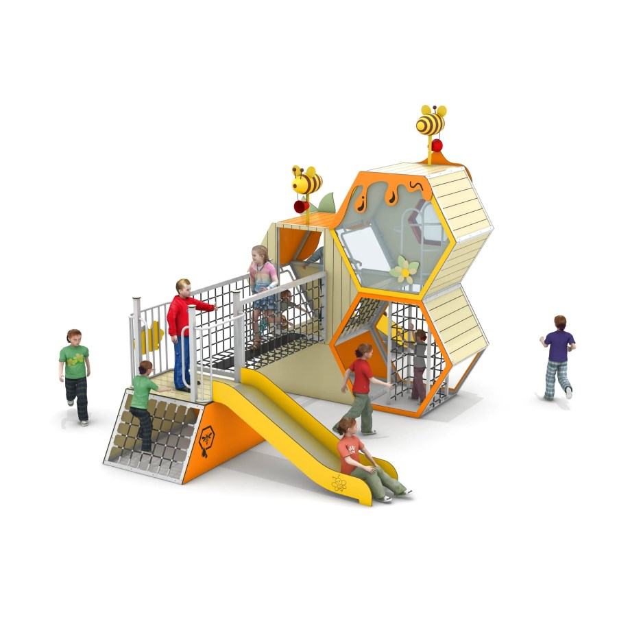 Bộ cầu trượt liên hoàn mẫu G113