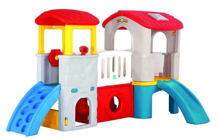 Nhà khối nhựa cầu trượt 